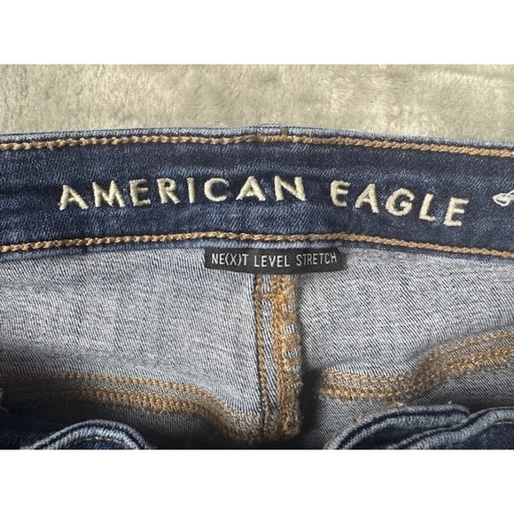 American Eagle Jeans Women's Size 8 Super Hi-Rise Next Level Stretch - Picture 11 of 11